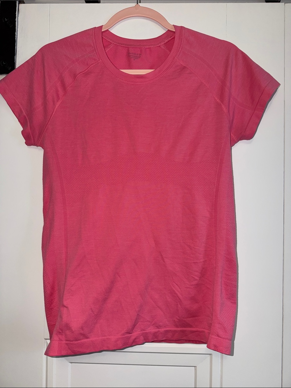Athleta Women's Short Sleeve Active Tee - Pink
